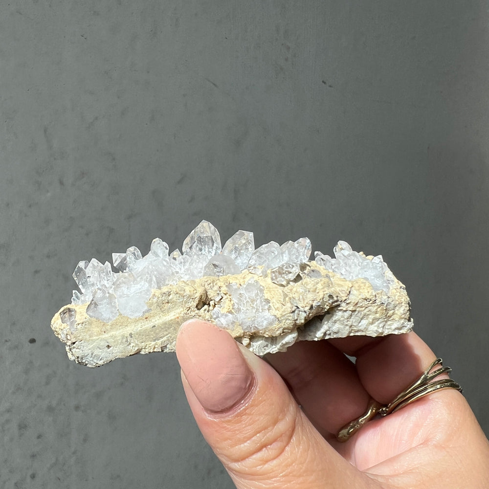 Double Terminated "Diamond" Quartz - 03