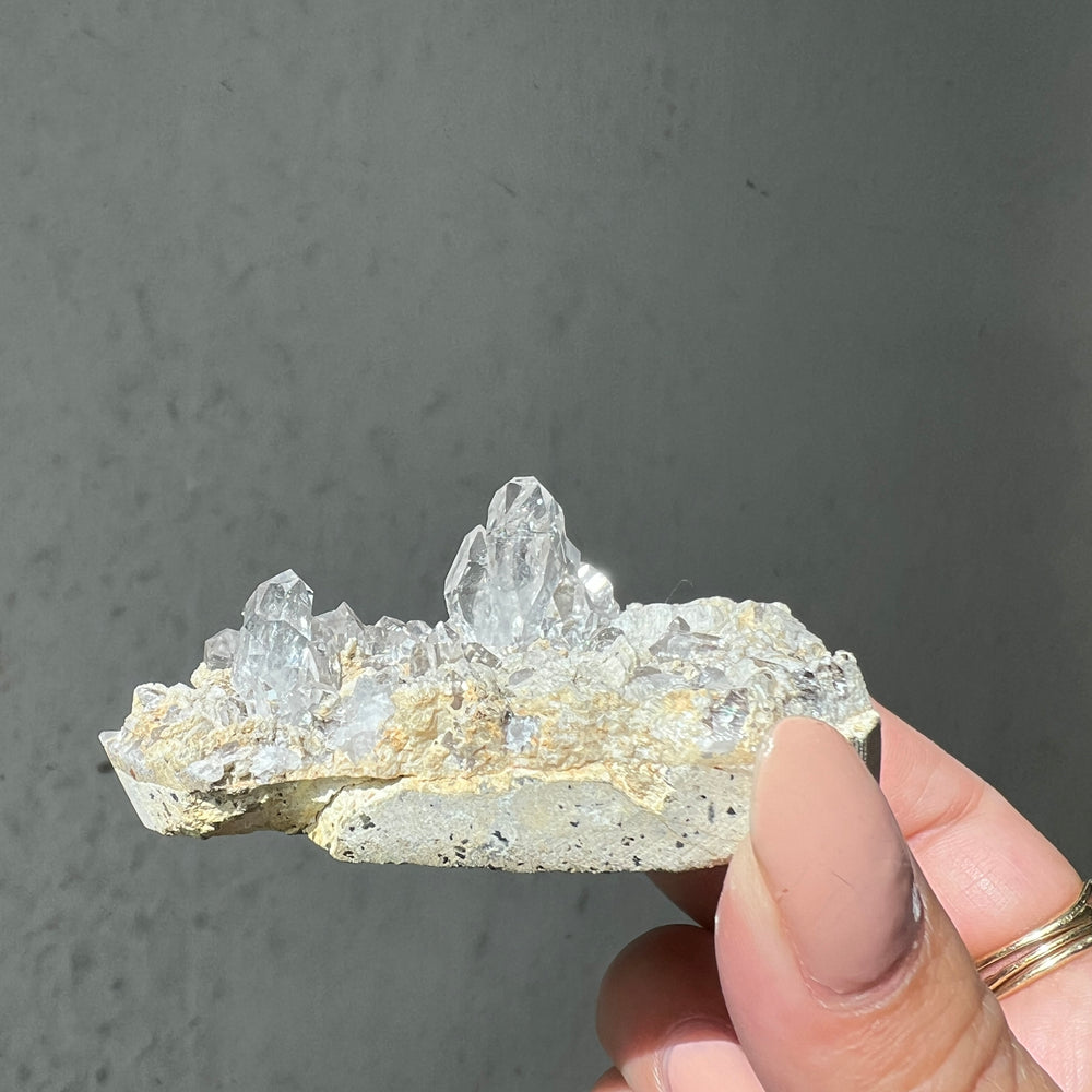 Double Terminated "Diamond" Quartz - 04