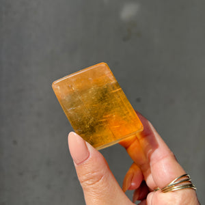 Honey Calcite Polished - 03