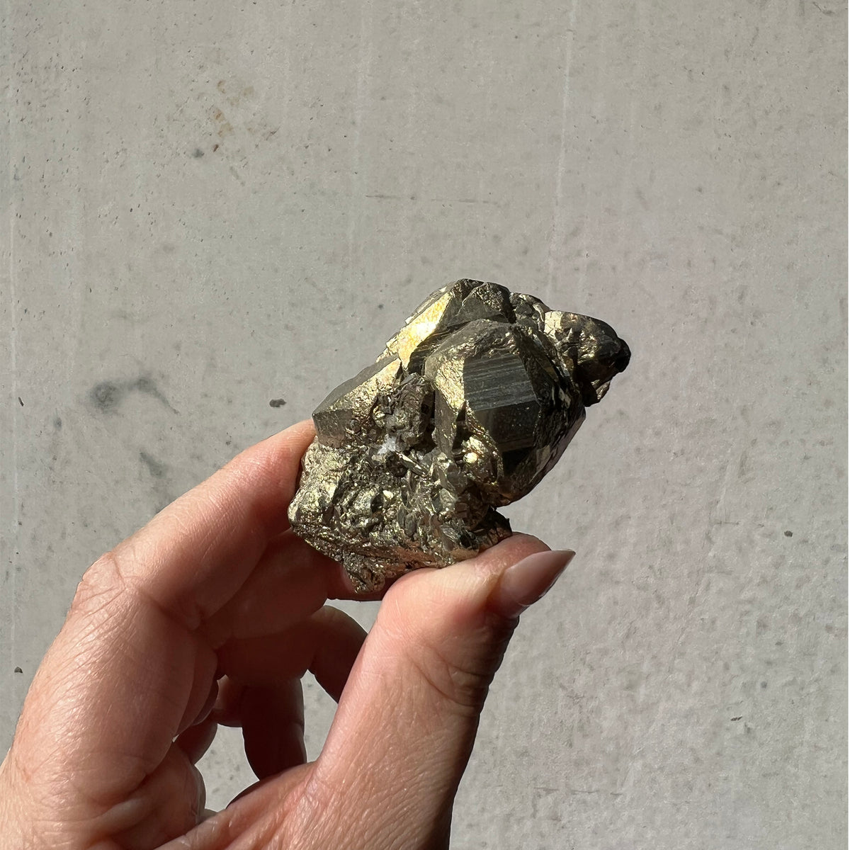 Certified Pyrite Octahedral (A Grade) - 10 | ULUNA CRYSTALS & WELLNESS ...