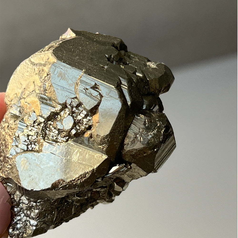 Certified Pyrite Octahedral (A Grade) - 10 | ULUNA CRYSTALS & WELLNESS ...