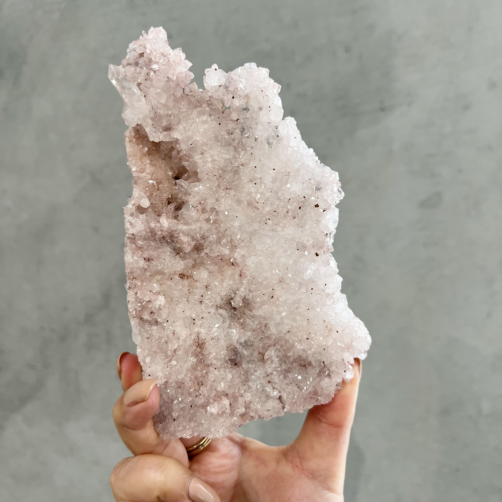 Colombian Pink Lithium Quartz with Fuchsite - 01