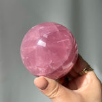 Star Rose Quartz Sphere - 01