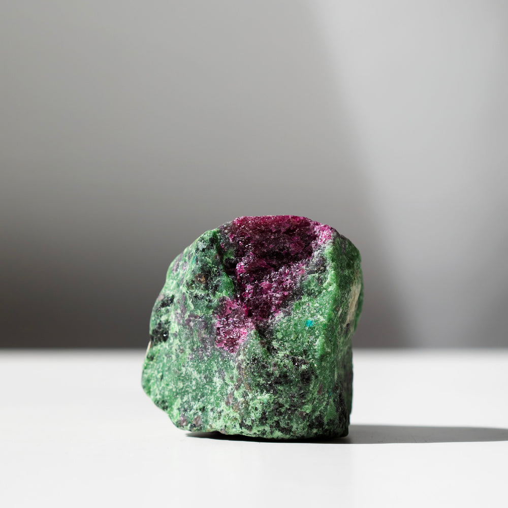 Ruby Zoisite Rough Specimen