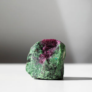 Ruby Zoisite Rough Specimen