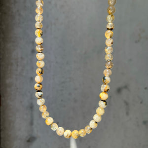 
                
                    Load image into Gallery viewer, Rutilated Quartz Beaded Necklace
                
            