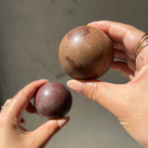 Meditation Harmonisers - Shiva Lingam Spheres  01