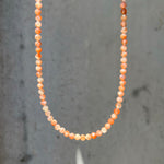 Sunstone Faceted Necklace
