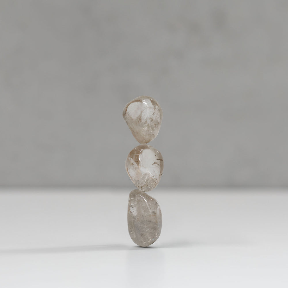 Certified White Topaz Tumble 1pc ULUNA CRYSTALS WELLNESS – Uluna