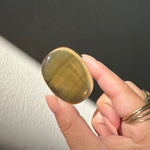 Yellow Fluorite Palm Stone 1pc