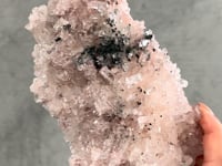 
                
                    Load and play video in Gallery viewer, Colombian Pink Lithium Quartz with Fuchsite - 01
                
            