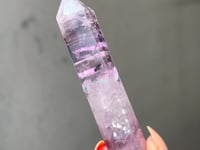 
                
                    Load and play video in Gallery viewer, Amethyst Polished Wand
                
            