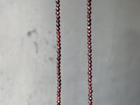 
                
                    Load and play video in Gallery viewer, Almandine Garnet Faceted Beaded Necklace
                
            