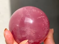 
                
                    Load and play video in Gallery viewer, Star Rose Quartz Sphere - 01
                
            