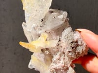 
                
                    Load and play video in Gallery viewer, Pink Lithium Quartz with Fuchsite &amp;amp; Titanium Oxide - 01
                
            