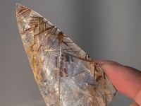 
                
                    Load and play video in Gallery viewer, Rutilated Quartz Cabochon - 01
                
            