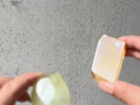 
                
                    Load and play video in Gallery viewer, Meditation Harmonisers: Prehnite + Honey Calcite - 01
                
            