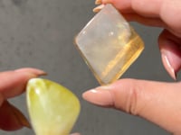
                
                    Load and play video in Gallery viewer, Meditation Harmonisers: Prehnite + Honey Calcite - 03
                
            