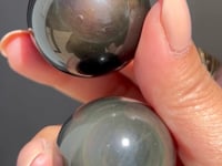
                
                    Load and play video in Gallery viewer, Meditation Harmonisers: Rainbow Obsidian Spheres
                
            
