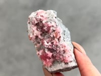 
                
                    Load and play video in Gallery viewer, Rhodochrosite on Quartz - 01
                
            