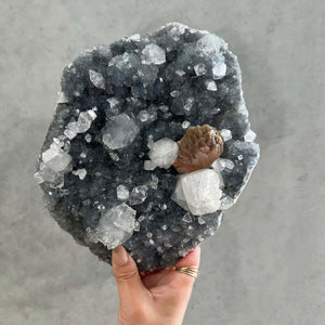 Apophyllite & Stilbite Cluster - 02