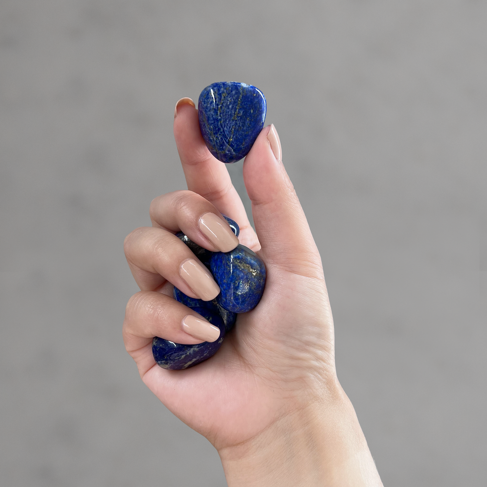 Lapis Lazuli (A-grade) Tumbled Stone 1pc