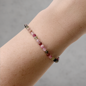 Mixed Tourmaline Faceted Bracelet