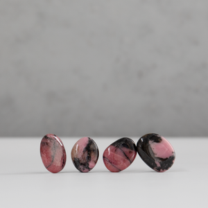 
                
                    Load image into Gallery viewer, Rhodonite Tumbled Stone 1pc
                
            