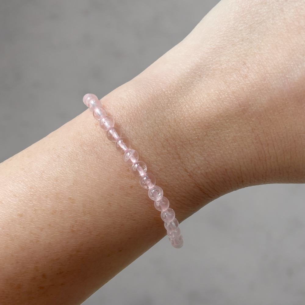 Pink quartz deals bracelet