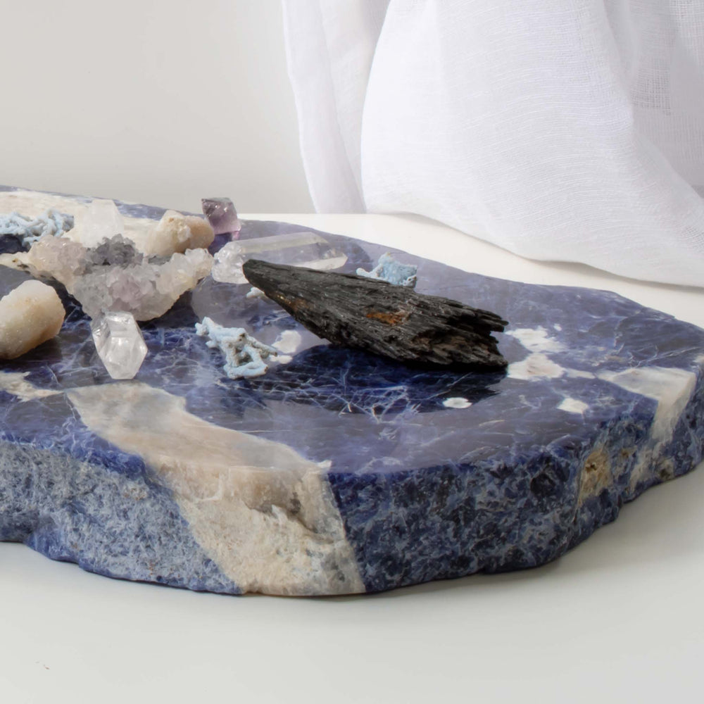 
                
                    Load image into Gallery viewer, Sodalite Polished Slab - 01
                
            