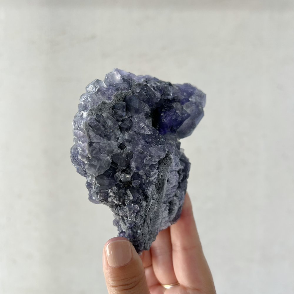 Rare Violet Fluorite Cluster 31