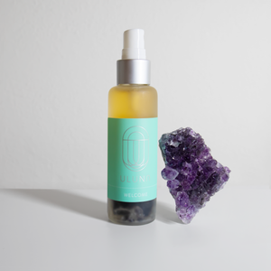 Welcome aromatherapy blend mist and amethyst