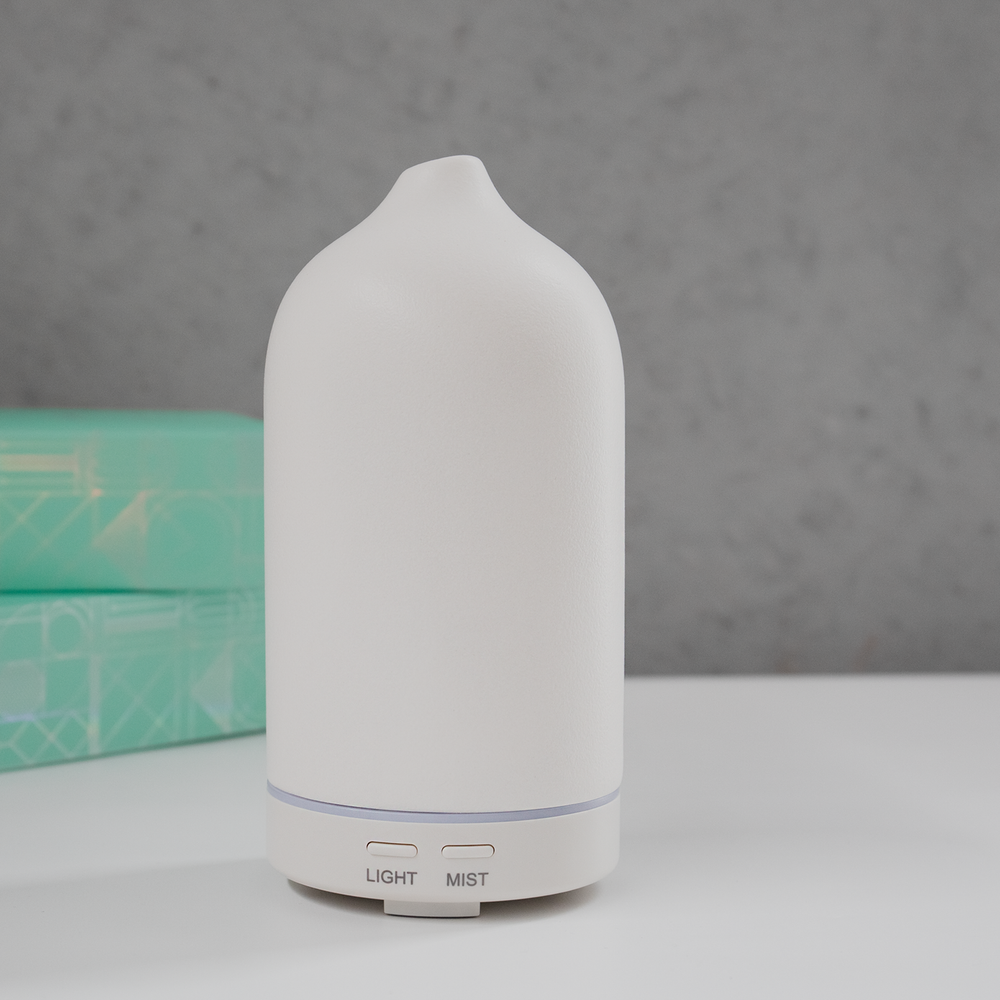 
                
                    Load image into Gallery viewer, White Ceramic Ultrasonic Diffuser
                
            
