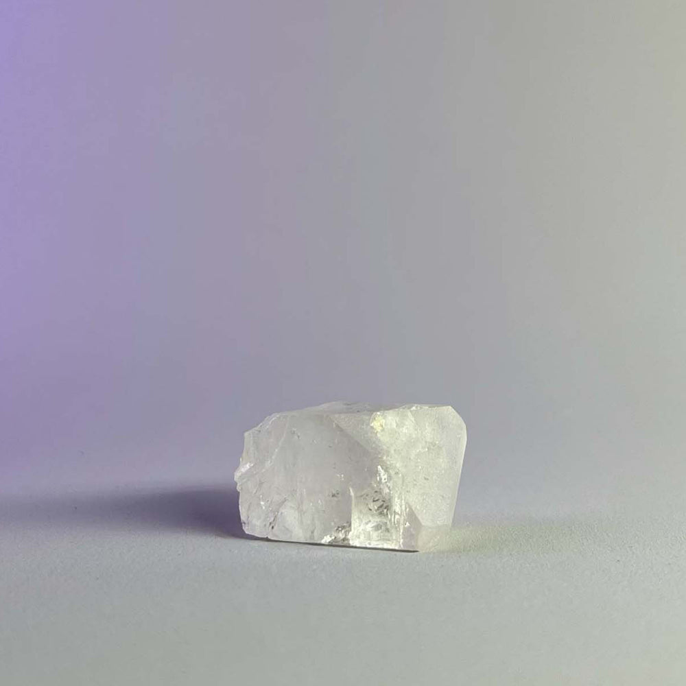 White Topaz Crystal - 12