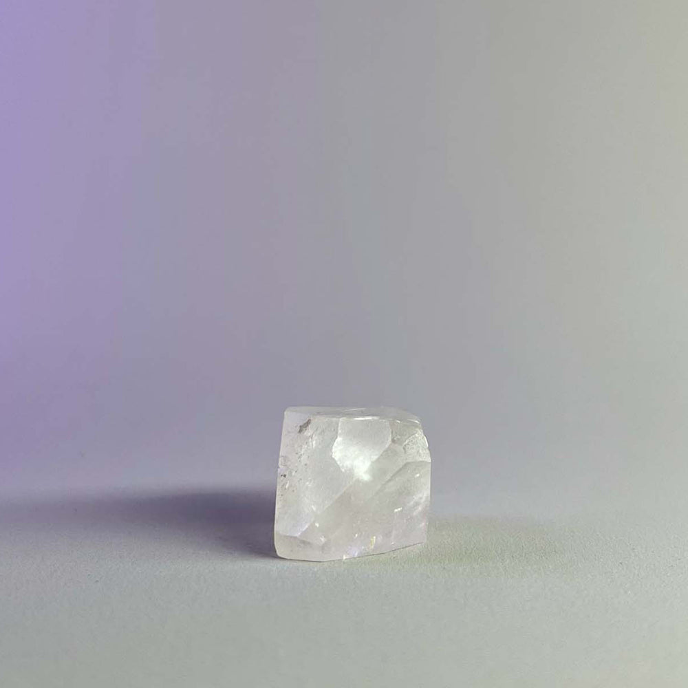 White Topaz Crystal - 12